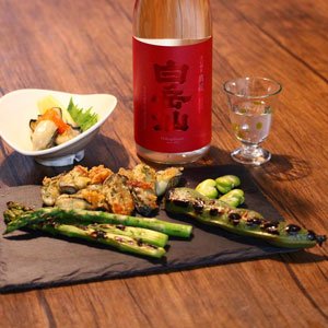 画像: 白岳仙 辛口純米 真紅 SHINKU UNFILTER 生酒(五百万石十割仕込み)　1.8L