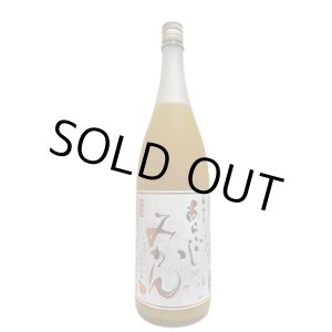 画像: 梅乃宿　あらごしみかん酒　1.8L