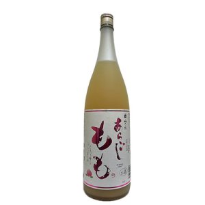 画像: 梅乃宿　あらごしもも酒　1.8L